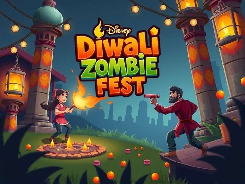Diwali Zombie Fest Game Banner